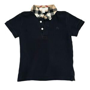 Burberry Kids Polo Navy